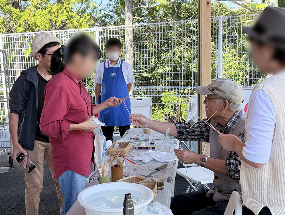有松さんを慕って尋ねてきたお知り合い