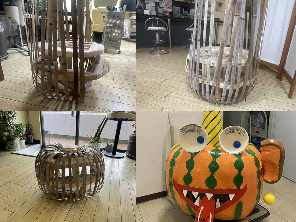 ハロウィンのかぼちゃのオーナメント