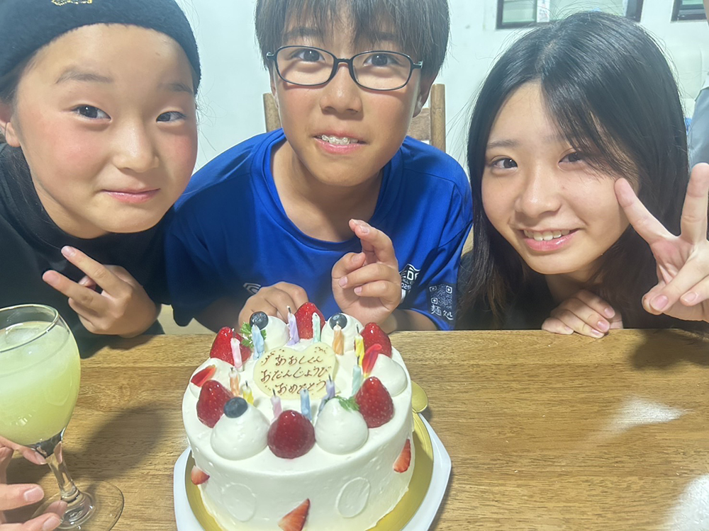 3人のお子さん