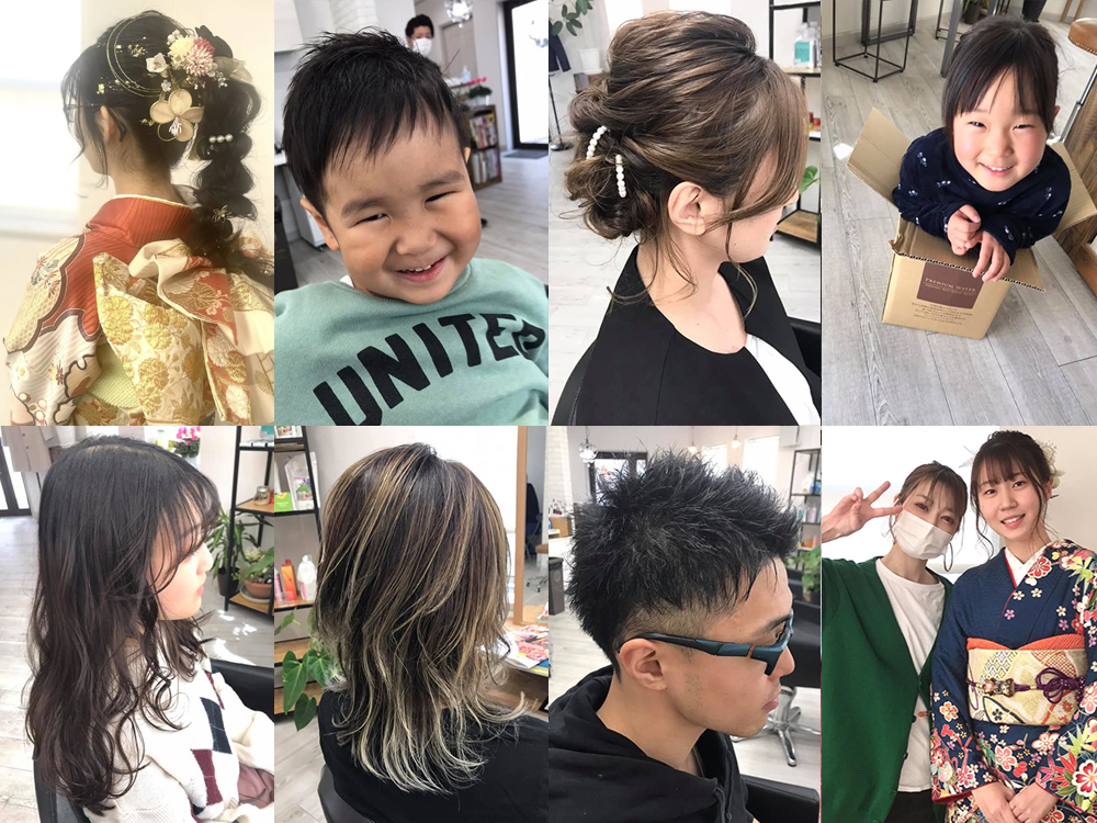 シマさんのヘアカット集