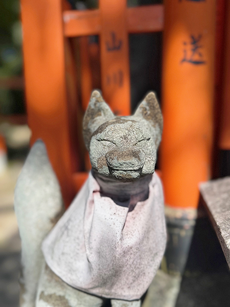 田中社神蹟権太夫さんの眷属さん