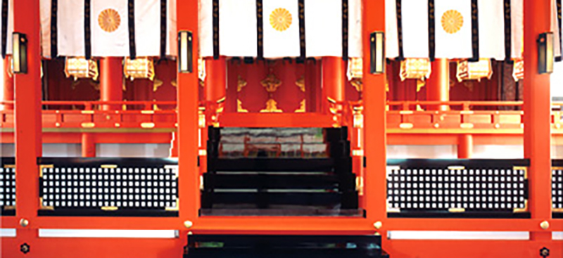 伏見稲荷大社の五社の祭殿