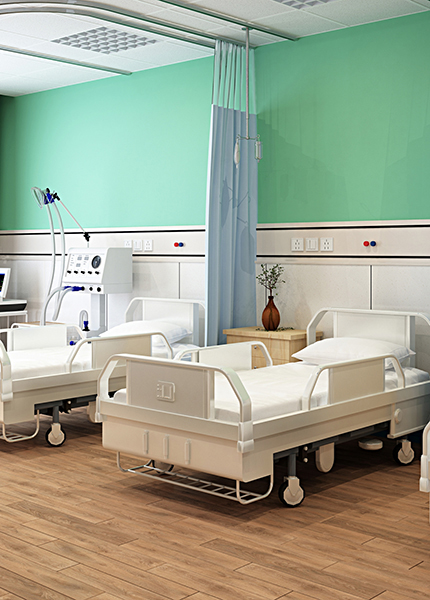 病院のベッド