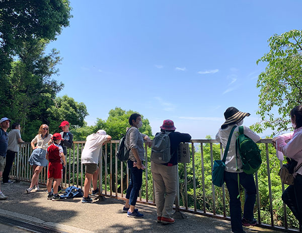 三徳大神さまと見晴らし