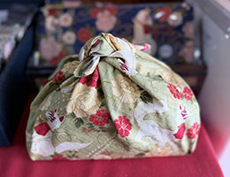 伏見稲荷大社の和巾着