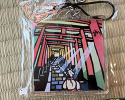 権太夫大神さま×風水。奥村亭のクリスタルオーナメント