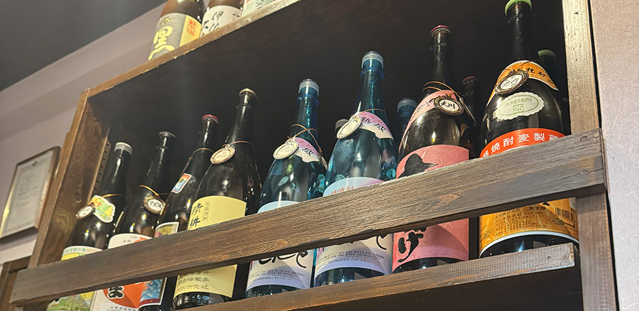 日本酒も豊富