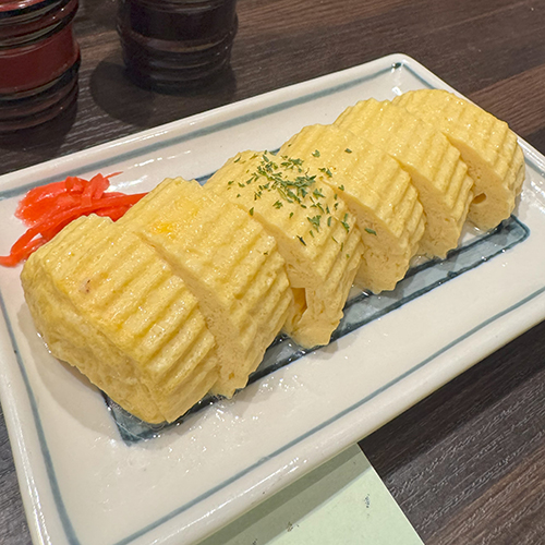 だし巻きは一度は食べてみたいメニュー