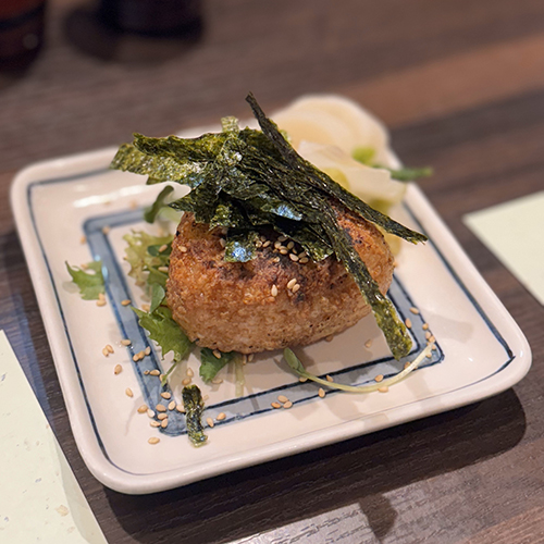 外はカリカリ、中はふっくら焼きおにぎり